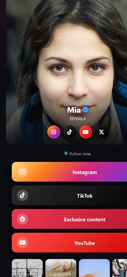 myl1nk bio page