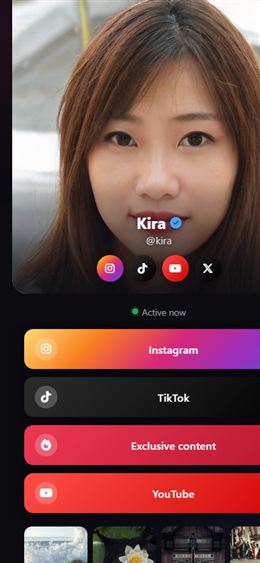myl1nk bio page